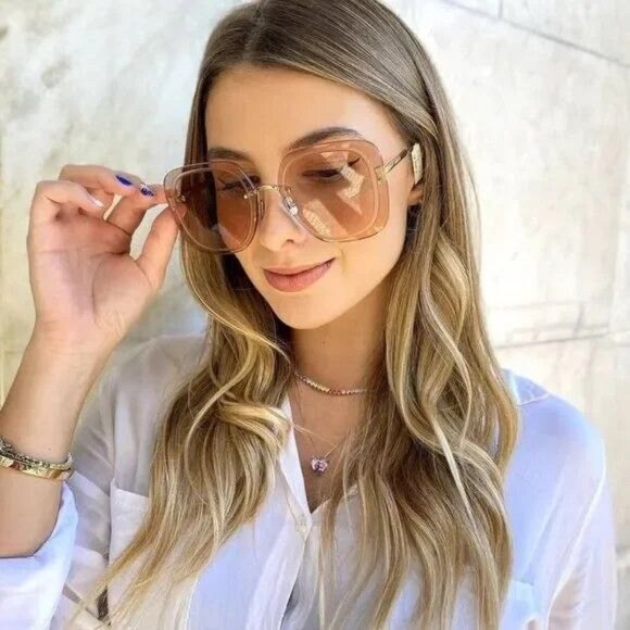 NEW ULTRADIOR SU B0E0 DIOR GOLD WOMEN DIOR SUNGLASSES - Picture 1 of 11